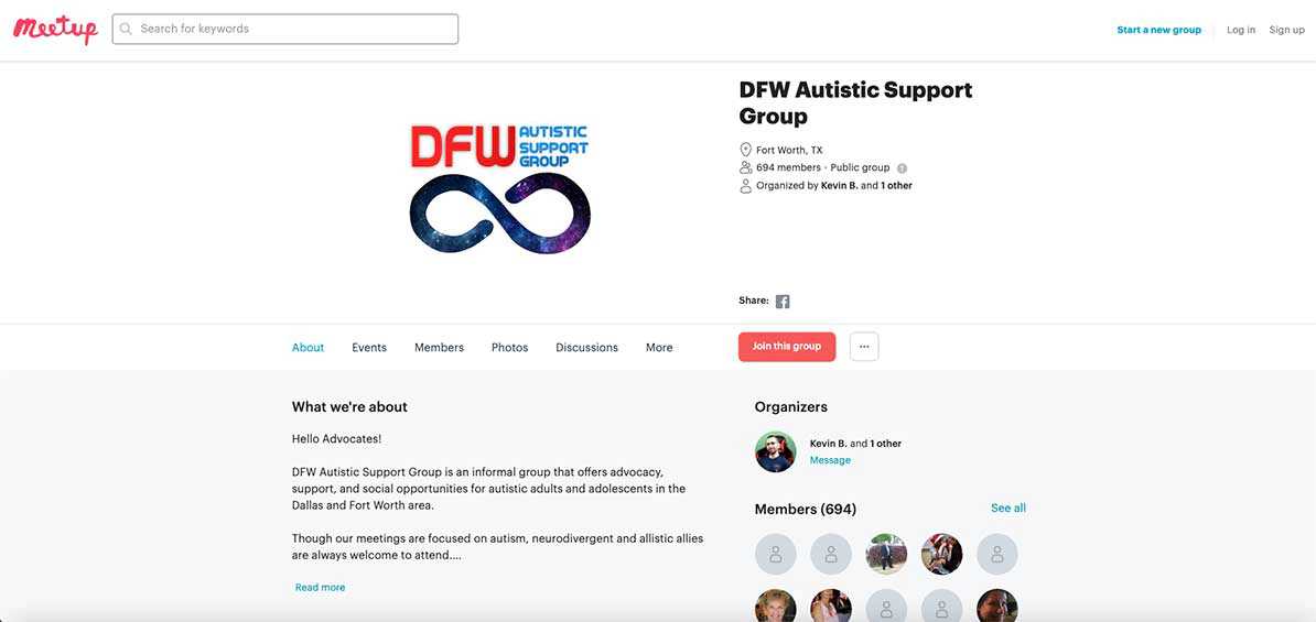 DFW Autistic Support Group